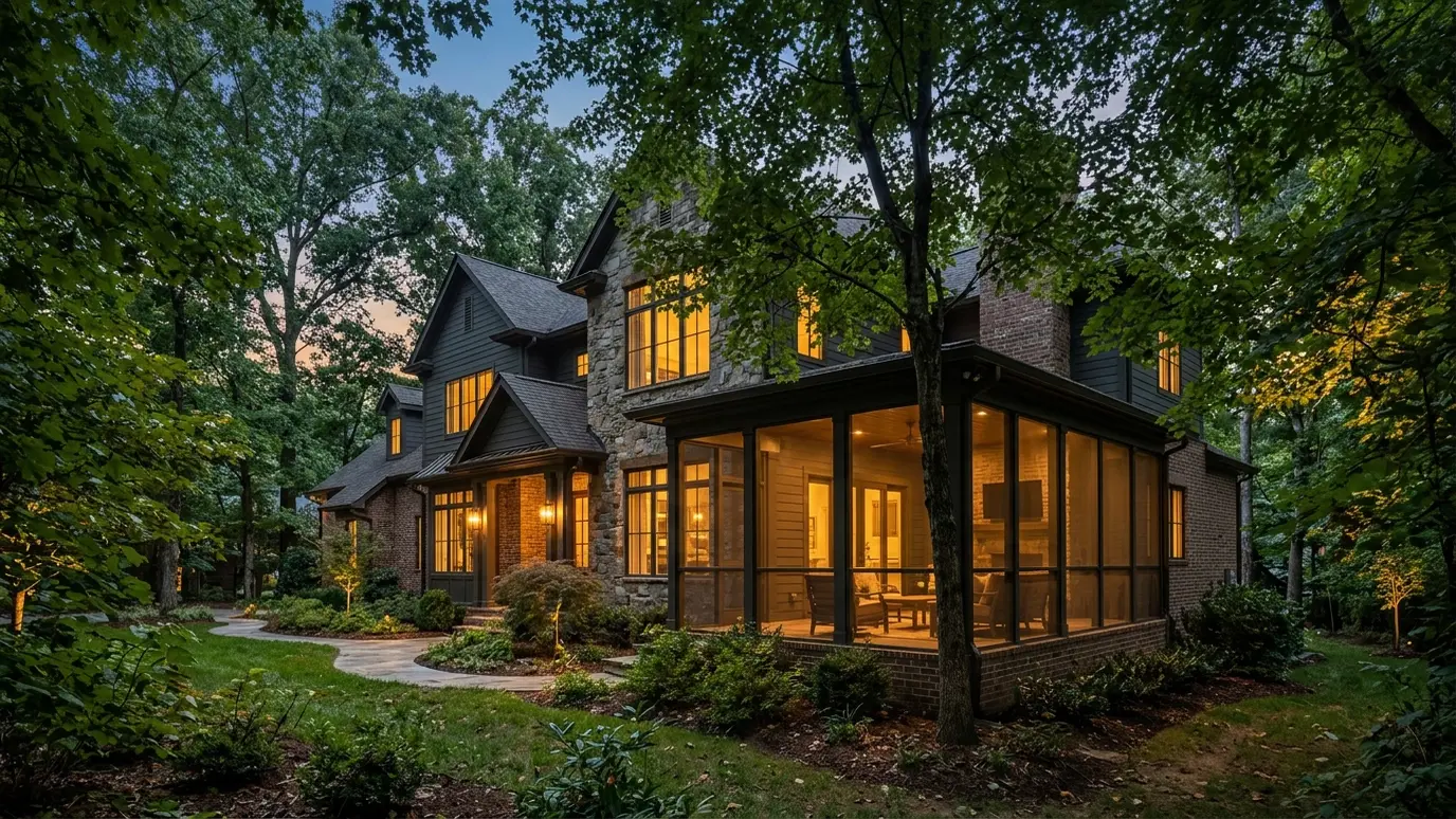 A Tennessee home with insulation and air sealing in Hermitage