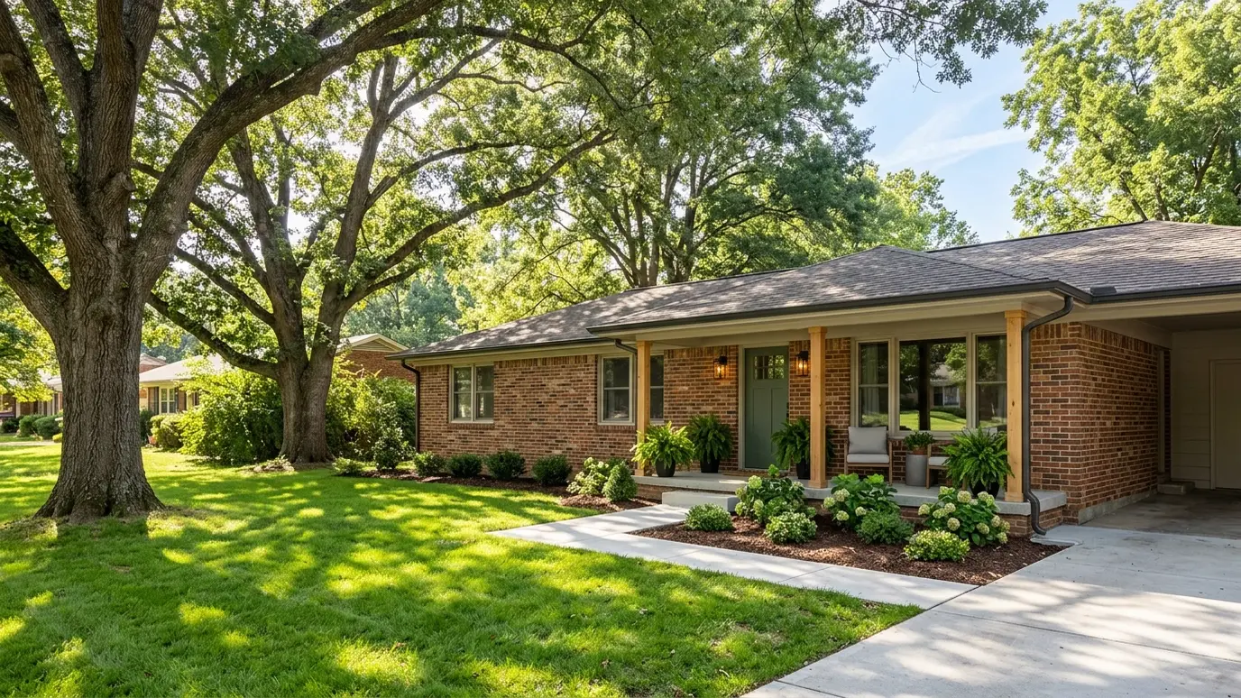 A Tennessee home with insulation and air sealing in Madison