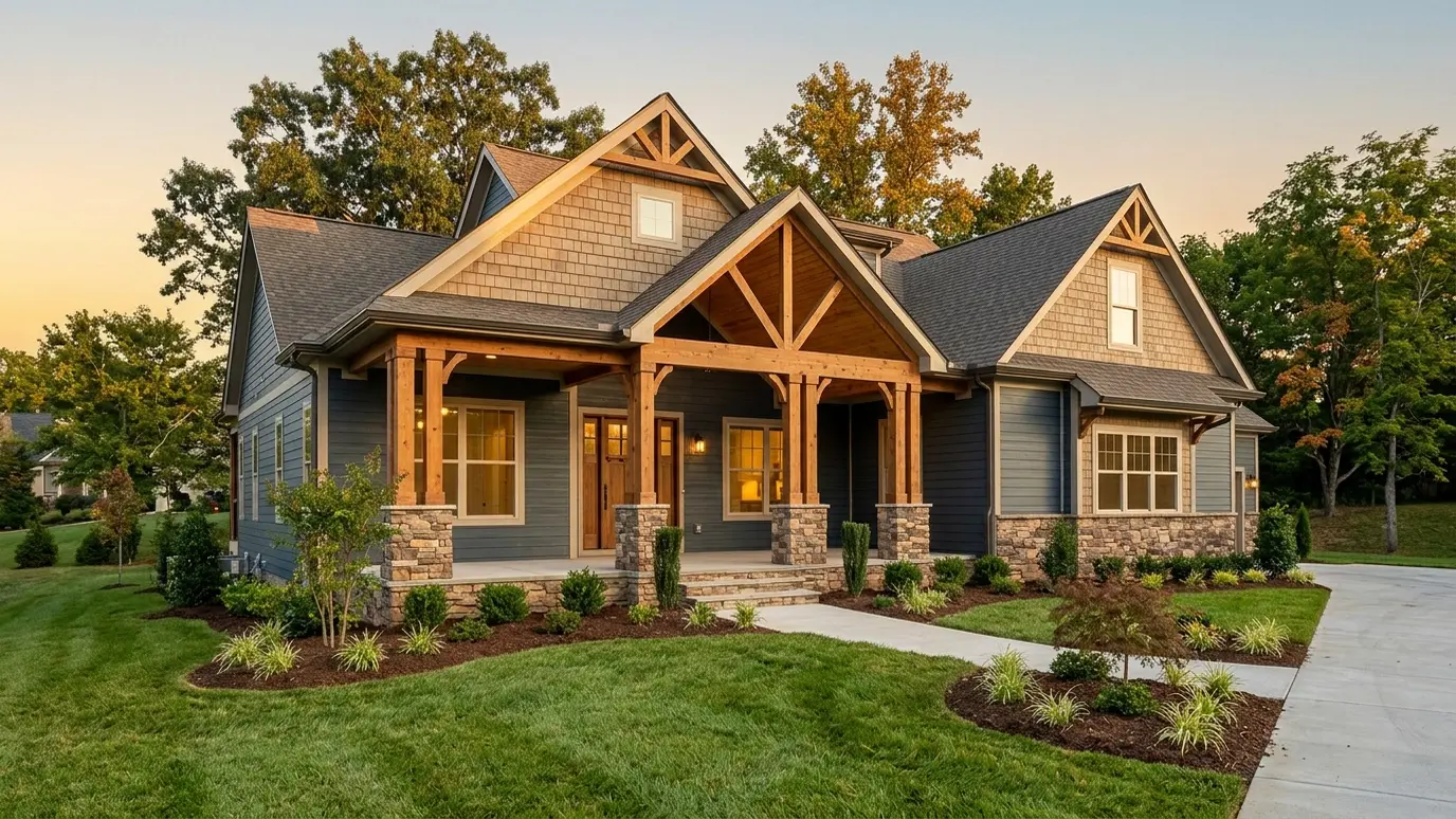 A Tennessee home with insulation and air sealing in Nolensville