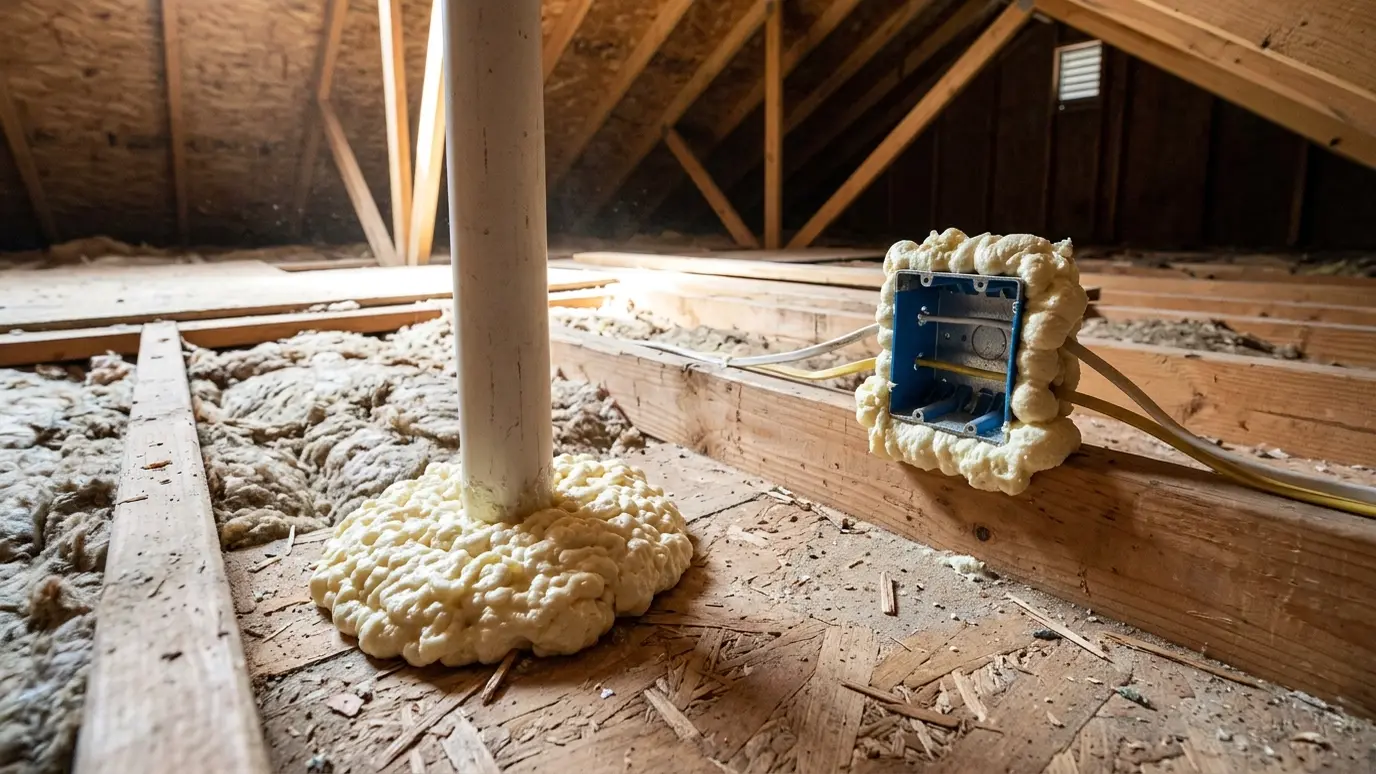 Air Sealing Your Home: Where Leaks Hide and How to Fix Them | Music City Insulation Air Sealing Your Home: Where Leaks Hide and How to Fix Them
