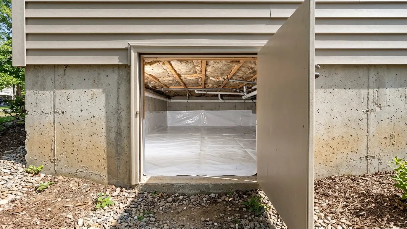 Insulation for Crawl Space Homes explained for Nashville and Middle Tennessee