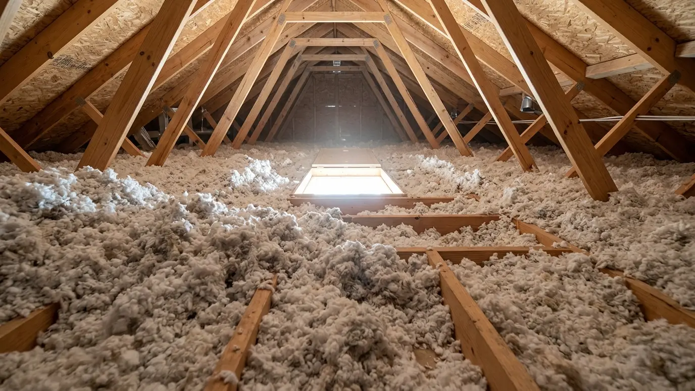 Blown-In Attic Insulation in Nashville and Middle Tennessee