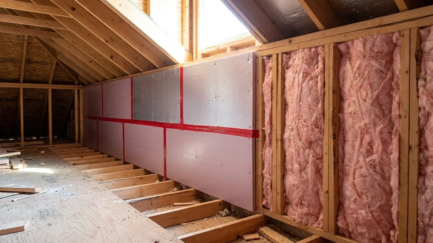 Bonus Room and Knee Wall Insulation in Nashville and Middle Tennessee