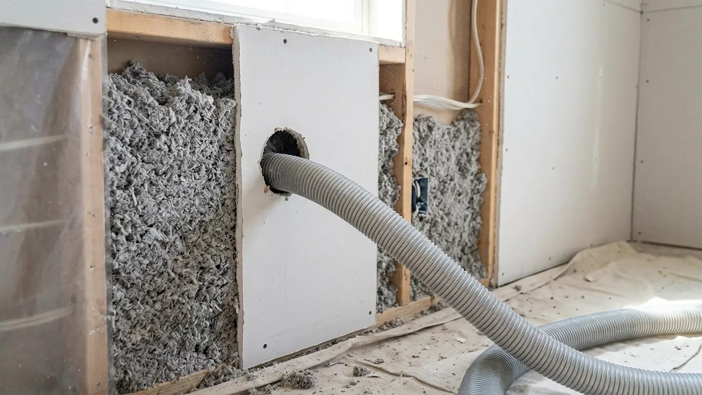 Dense-Pack Cellulose Wall Insulation in Nashville and Middle Tennessee