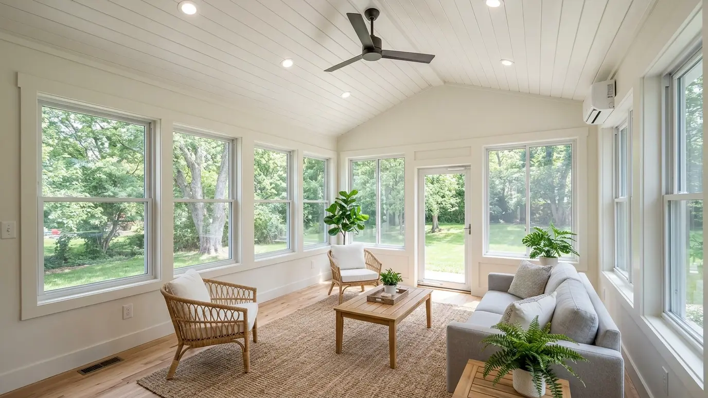 Sunroom and Enclosed Porch Insulation in Nashville and Middle Tennessee